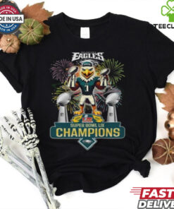Super Bowl LIX 2025 Champions Philadelphia Eagles T Shirt