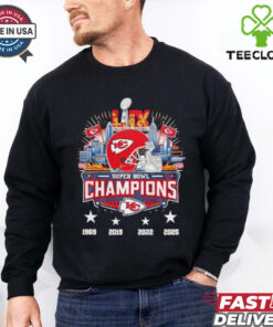 Super Bowl LIX 2025 Kansas City Chiefs helmet shirt