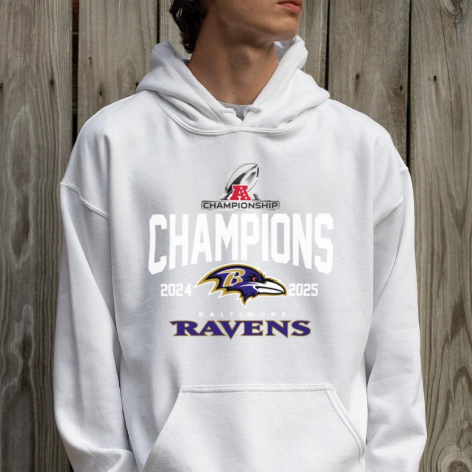 Super Bowl LIX Baltimore Ravens AFC Championship 2024 2025 T Shirt Super Bowl LIX Baltimore Ravens AFC Championship 2024 2025 T Shirt