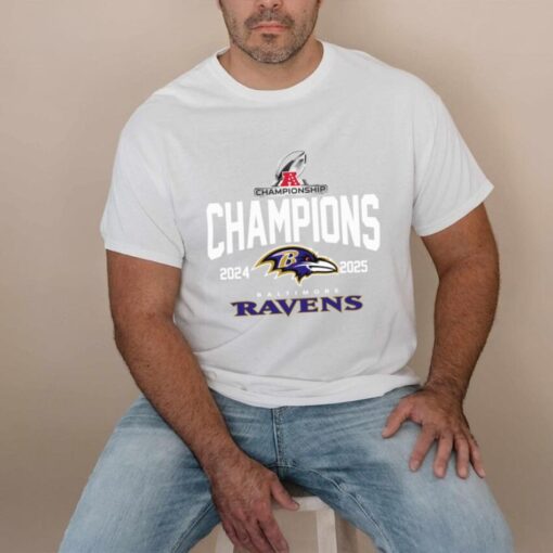 Super Bowl LIX Baltimore Ravens AFC Championship 2024 2025 T Shirt