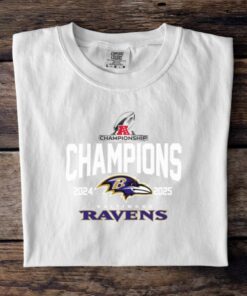 Super Bowl LIX Baltimore Ravens AFC Championship 2024 2025 T Shirt