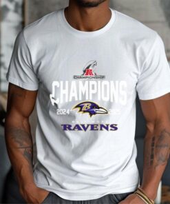 Super Bowl LIX Baltimore Ravens AFC Championship 2024 2025 T Shirt