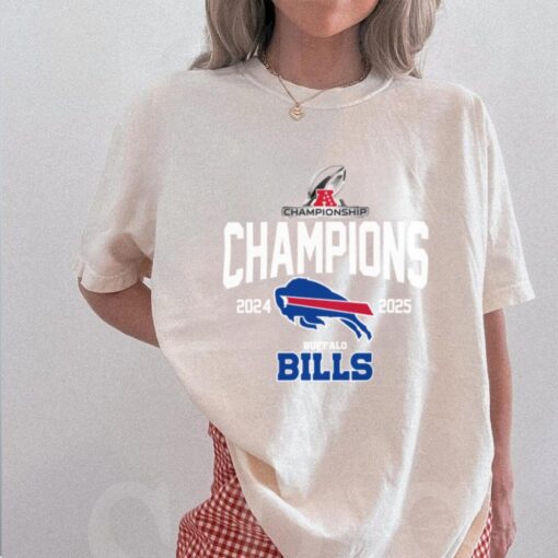 Super Bowl LIX Buffalo Bills AFC Championship 2024 2025 T Shirt