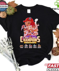 Super Bowl LIX Champions Kansas City Chiefs coach and players shirt
