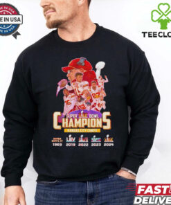 Super Bowl LIX Champions Kansas City Chiefs coach and players shirt