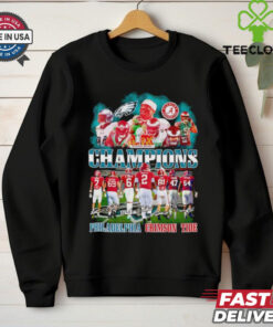 Super Bowl LIX Champions Philadelphia Crimson Tide signatures shirt