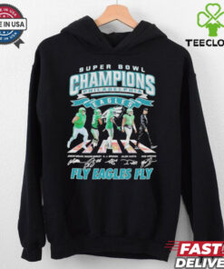 Super Bowl LIX Champions Philadelphia Eagles Abbey Road Signature Fly Eagles Fly shirt