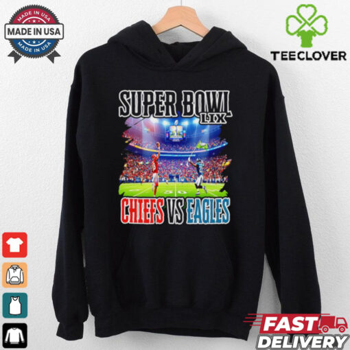 Super Bowl LIX Chiefs vs Eagles graphic shirt