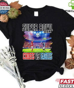 Super Bowl LIX Chiefs vs Eagles graphic shirt