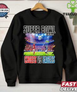 Super Bowl LIX Chiefs vs Eagles graphic shirt