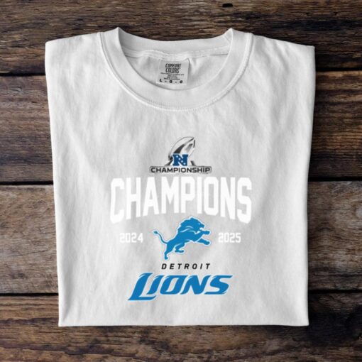 Super Bowl LIX Detroit Lions NFC Championship 2024 2025 T Shirt
