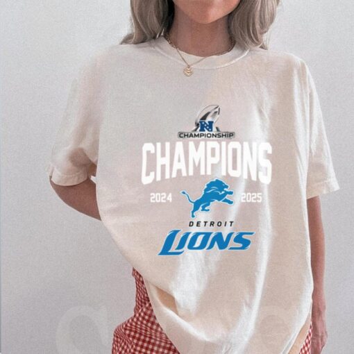 Super Bowl LIX Detroit Lions NFC Championship 2024 2025 T Shirt