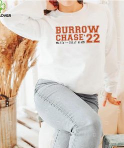 Super Bowl LVI 2022 Cincinnati Bengals Burrow Chase 2022 make Chnci great again hoodie, sweater, longsleeve, shirt v-neck, t-shirt