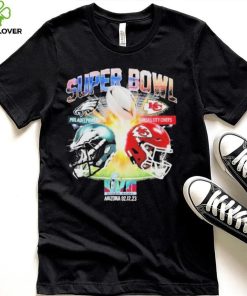 Super Bowl LVII 2022 2023 Philadelphia Eagles vs Kansas City Chiefs Shirt