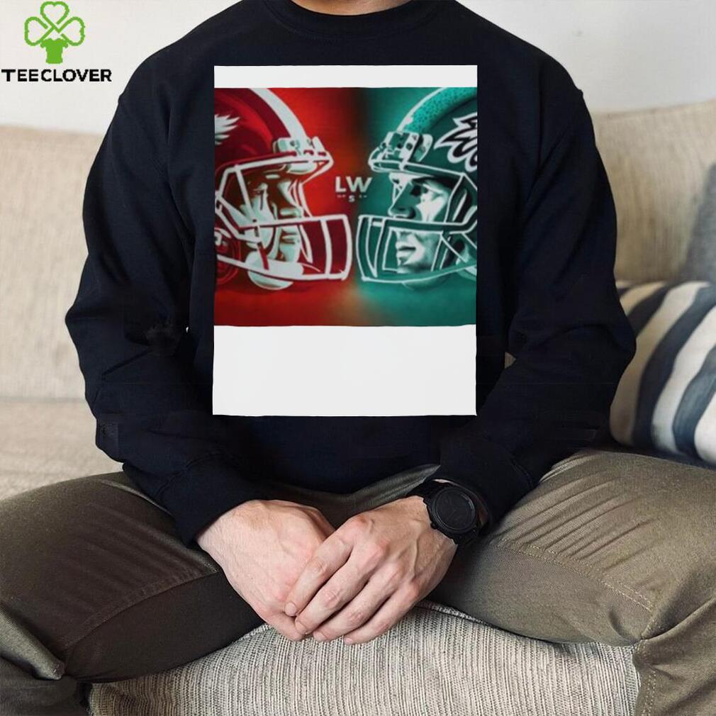 Super Bowl LVII 2023 Kansas City Chiefs VS Philadelphia Eagles Classic Shirt Super Bowl LVII 2023 Kansas City Chiefs VS Philadelphia Eagles Classic Shirt