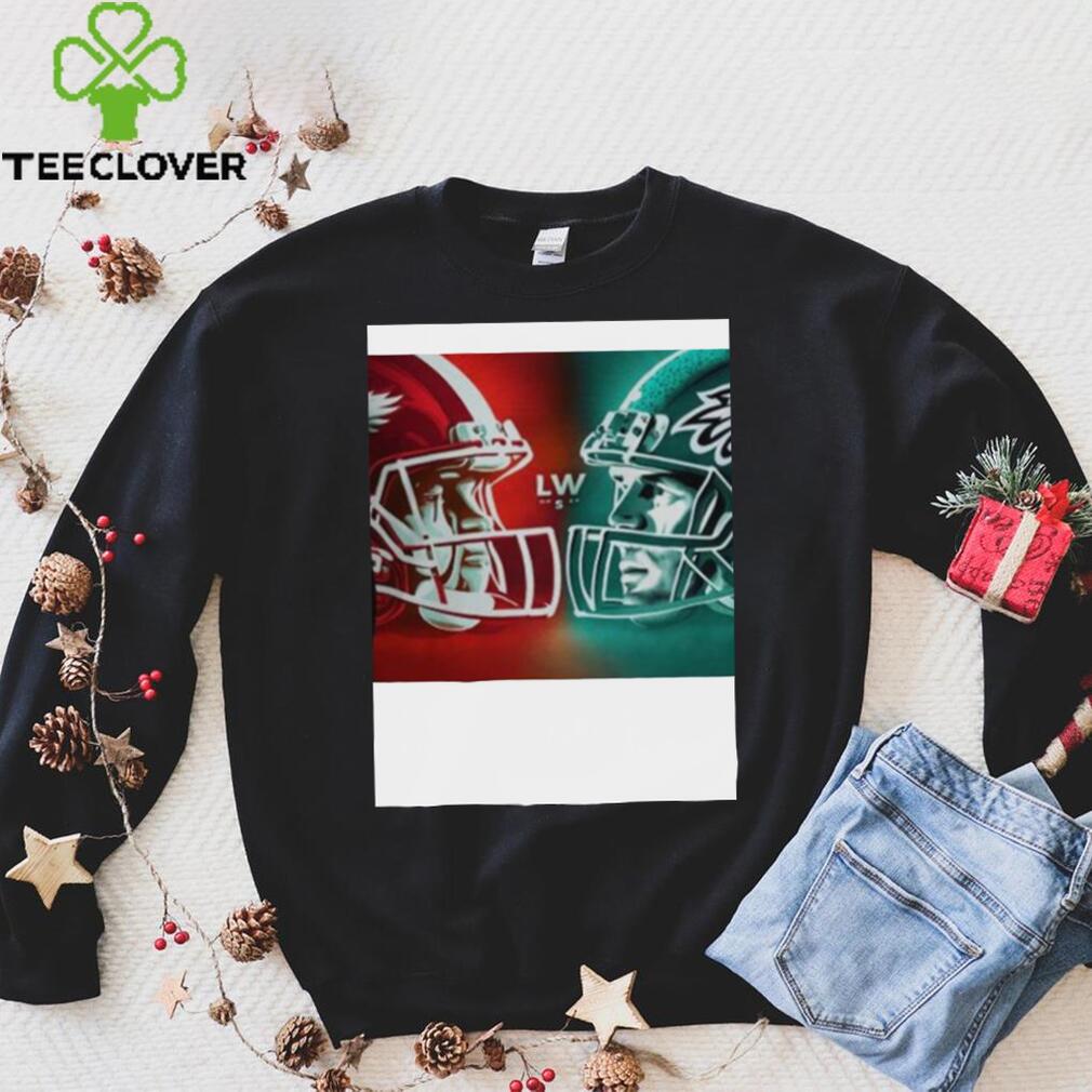 Super Bowl LVII 2023 Kansas City Chiefs VS Philadelphia Eagles Classic Shirt Super Bowl LVII 2023 Kansas City Chiefs VS Philadelphia Eagles Classic Shirt