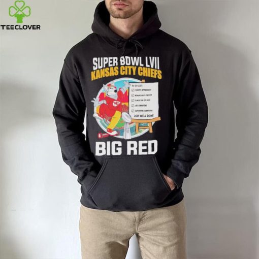 Super Bowl LVII Kansas city Chiefs big red job well done shirt