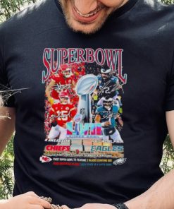 Super Bowl LVII State Farm Stadium Arizona Chiefs vs Eagles matchup shirt 1 Super Bowl LVII State Farm Stadium Arizona Chiefs vs Eagles matchup shirt