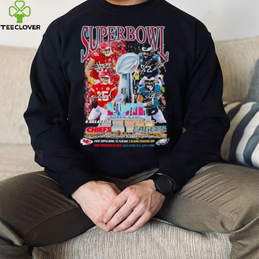 Super Bowl LVII State Farm Stadium Arizona Chiefs vs Eagles matchup shirt Super Bowl LVII State Farm Stadium Arizona Chiefs vs Eagles matchup shirt