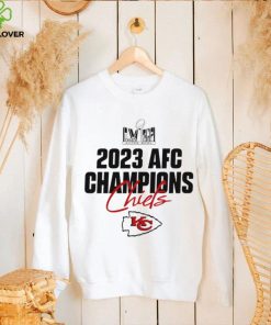 Super Bowl LVIII 2023 AFC Champions Chiefs logo gift shirt