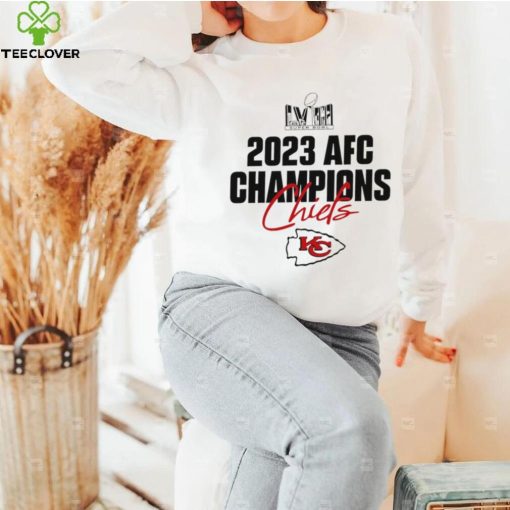 Super Bowl LVIII 2023 AFC Champions Chiefs logo gift hoodie, sweater, longsleeve, shirt v-neck, t-shirt