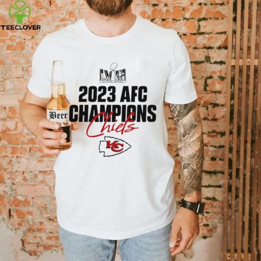 Super Bowl LVIII 2023 AFC Champions Chiefs logo gift hoodie, sweater, longsleeve, shirt v-neck, t-shirt