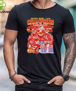 Super Bowl LVIII Champions Kansas City Chiefs Back To Back Logo T Shirt