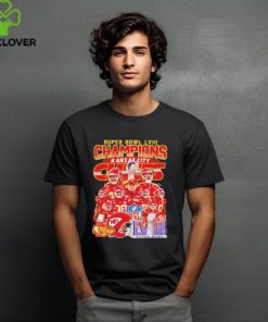 Super Bowl LVIII Champions Kansas City Chiefs Back To Back Logo T Shirt 1 Super Bowl LVIII Champions Kansas City Chiefs Back To Back Logo T Shirt