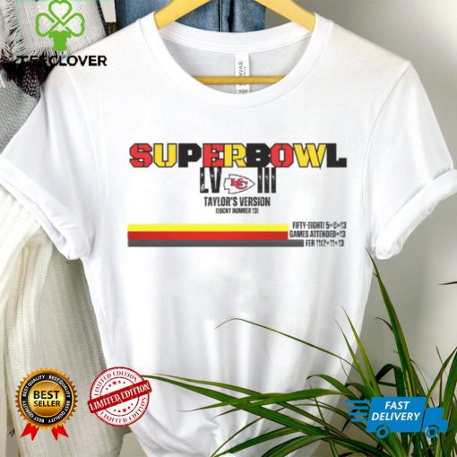 Super Bowl LVIII Chiefs Taylor’s Version Shirt