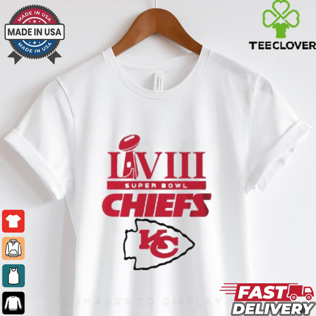 Super Bowl LVIII Kansas City Chiefs 2024 T Shirt Super Bowl LVIII Kansas City Chiefs 2024 T Shirt