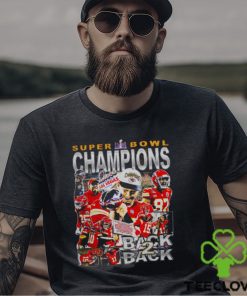 Super Bowl LVIII Kansas City Chiefs back to back 2024 shirt