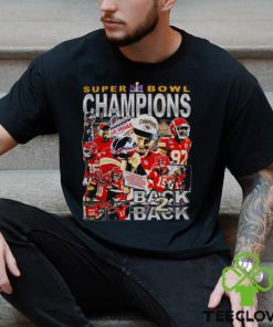 Super Bowl LVIII Kansas City Chiefs back to back 2024 shirt