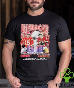 Super Bowl LVIII Kansas City Chiefs vs San Francisco 49Ers 2024 T Shirt