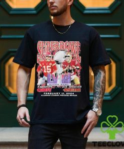 Super Bowl LVIII Kansas City Chiefs vs San Francisco 49Ers 2024 T Shirt