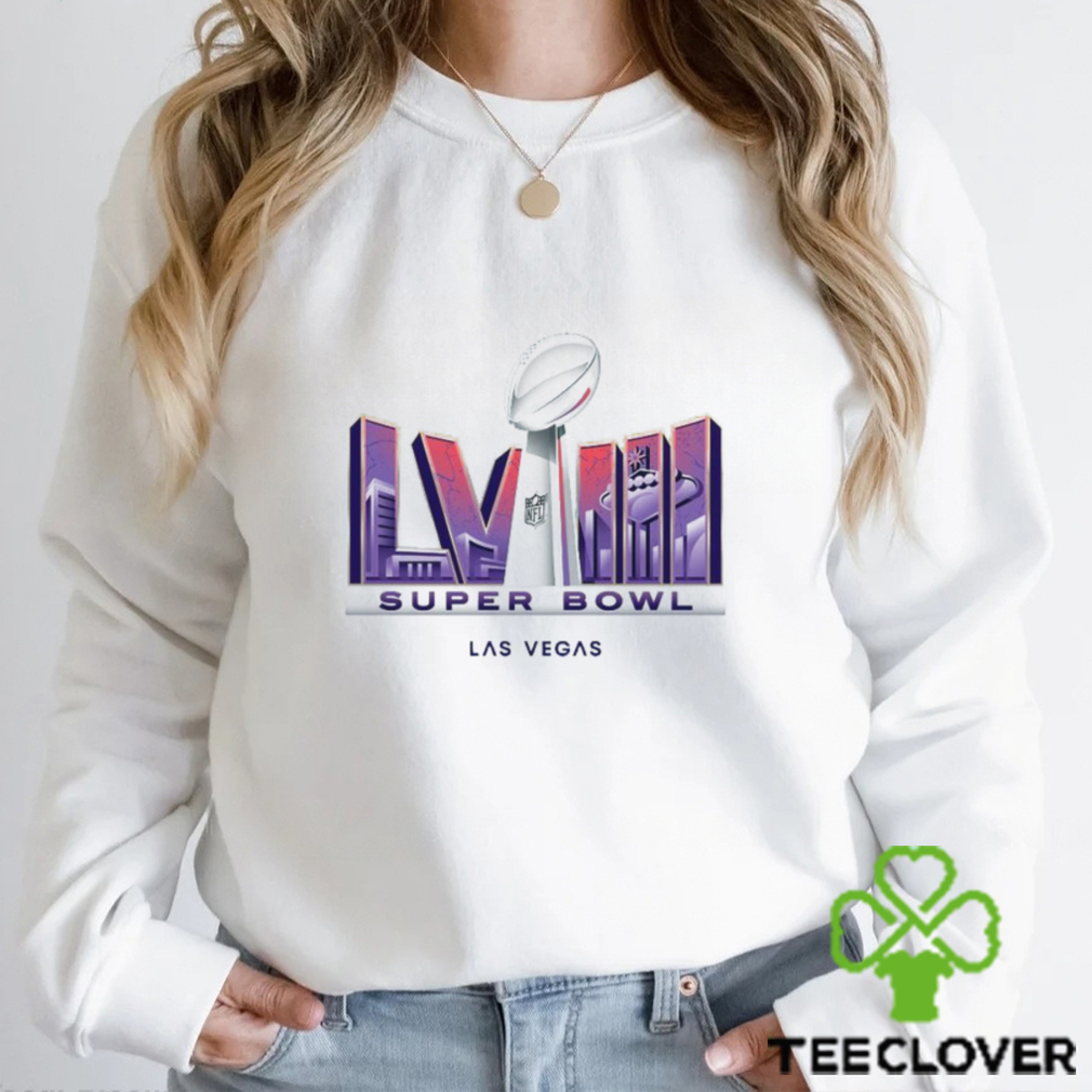 Super Bowl LVIII Las Vegas 2023-2024 Logo Shirt, hoodie, sweater, long  sleeve and tank top