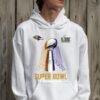 Super Bowl LIX G III White New Orleans Tee Shirt