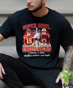 Super Bowl Lviii Chiefs Vs 49ers Shirt 1 Super Bowl Lviii Chiefs Vs 49ers Shirt