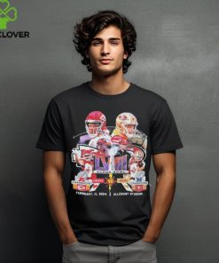 Super Bowl Lviii Kansas City Chiefs Vs San Francisco 49ers February 11 2024 Allegiant Stadium Shirt