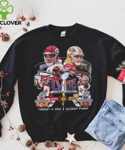 Super Bowl Lviii Kansas City Chiefs Vs San Francisco 49ers February 11 2024 Allegiant Stadium T Shirt