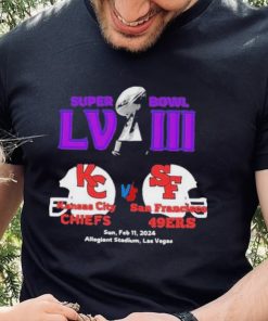Super Bowl Lviii Kansas City Vs San Francisco T Shirt Super Bowl Lviii Chiefs Vs 49ers T Shirt 7 Super Bowl Lviii Kansas City Vs San Francisco T Shirt Super Bowl Lviii Chiefs Vs 49ers T Shirt