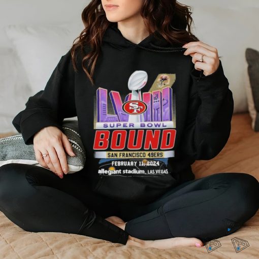 Super Bowl Lviii The Bound San Francisco 49ers February 11 2024 Allegiant Stadium Las Vegas Shirt