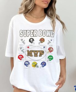 Super Bowl MVP NFL helmets hoodie, sweater, longsleeve, shirt v-neck, t-shirt