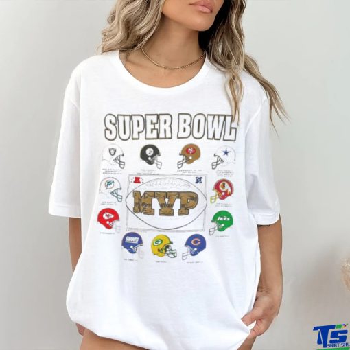 Super Bowl MVP NFL helmets hoodie, sweater, longsleeve, shirt v-neck, t-shirt