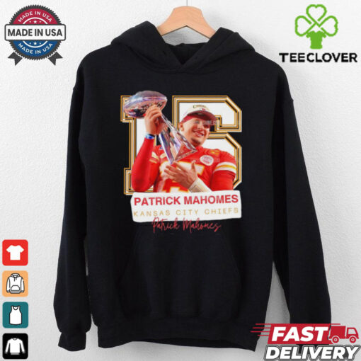 Super Bowl Patrick Mahomes Kansas City Chiefs No. 15 trophy shirt