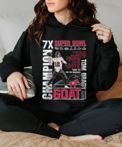 Super Bowl Tom Brady GOAT T Shirt