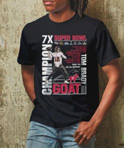 Super Bowl Tom Brady GOAT T Shirt