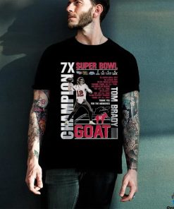 Super Bowl Tom Brady GOAT T Shirt