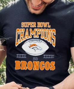 Super Bowl champions 50 Broncos logo shirt
