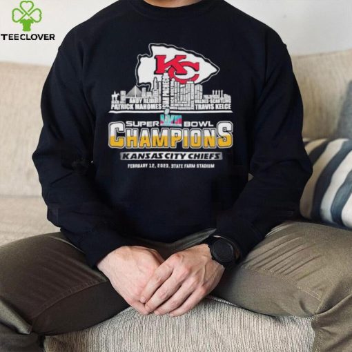 Super Bowl champions Kansas city Chiefs Patrick Mahomes Travis Kelce hoodie, sweater, longsleeve, shirt v-neck, t-shirt