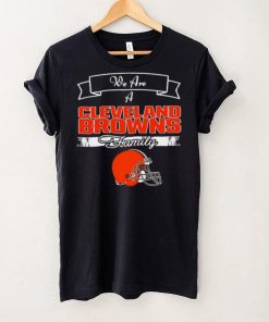 Super Bowl we are a Cleveland Browns family logo hoodie, sweater, longsleeve, shirt v-neck, t-shirt